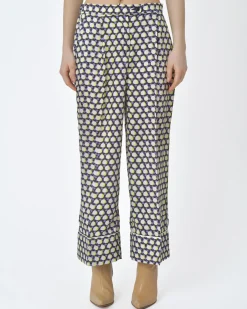 La Piscine Paris Pantalon motif rond Beatrice B*Femme Pantalons|Bas Femme