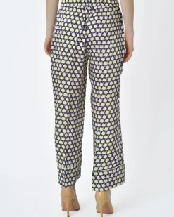 La Piscine Paris Pantalon motif rond Beatrice B*Femme Pantalons|Bas Femme