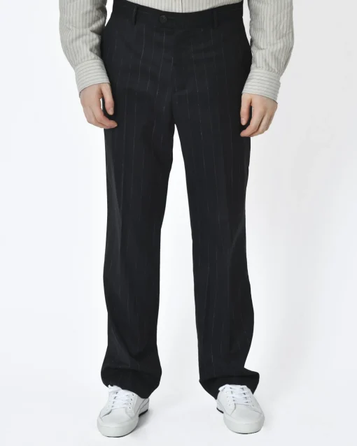 La Piscine Paris Pantalon à rayures blanches Isabel Benenato*Homme Pantalons