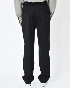 La Piscine Paris Pantalon à rayures blanches Isabel Benenato*Homme Pantalons