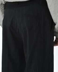 La Piscine Paris Pantalon à rayures blanches Isabel Benenato*Homme Pantalons