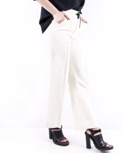 La Piscine Paris Pantalon palazzo en crêpes hes John Galliano*Femme Pantalons
