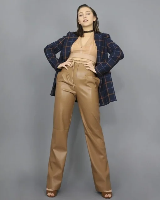 La Piscine Paris Pantalon palazzo en simili Space Simona Corsellini*Femme Pantalons