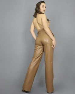 La Piscine Paris Pantalon palazzo en simili Space Simona Corsellini*Femme Pantalons