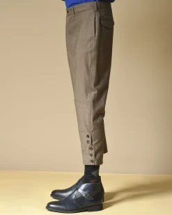 La Piscine Paris Pantalon raccourci en laine Gabriele Pasini*Homme Pantalons