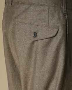 La Piscine Paris Pantalon raccourci en laine Gabriele Pasini*Homme Pantalons