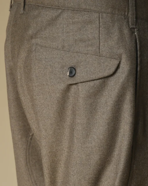 La Piscine Paris Pantalon raccourci en laine Gabriele Pasini*Homme Pantalons