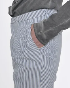 La Piscine Paris Pantalon rayé / bleu Gabriele Pasini*Homme Pantalons