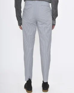 La Piscine Paris Pantalon rayé / bleu Gabriele Pasini*Homme Pantalons