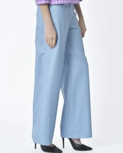 La Piscine Paris Pantalon simili cuir clair Avn*Femme Pantalons|Bas Femme
