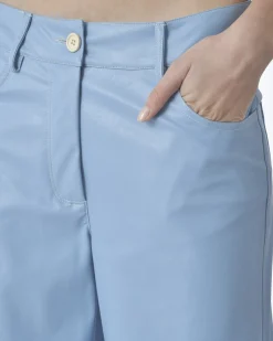 La Piscine Paris Pantalon simili cuir clair Avn*Femme Pantalons|Bas Femme