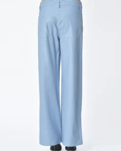 La Piscine Paris Pantalon simili cuir clair Avn*Femme Pantalons|Bas Femme