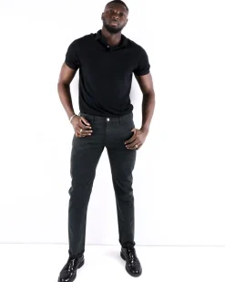La Piscine Paris Pantalon slim en coton Pal Zileri*Homme Jeans