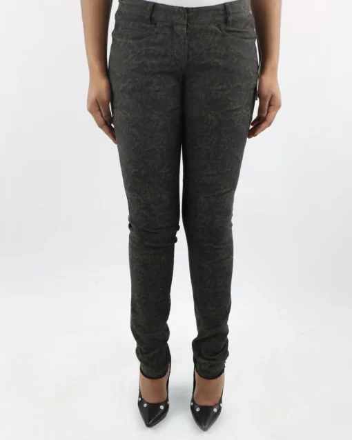 La Piscine Paris Pantalon slim taupé texturé Damir Doma*Femme Pantalons
