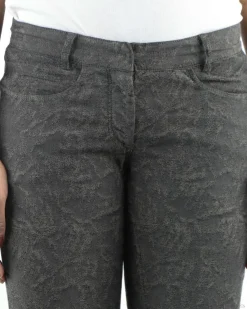 La Piscine Paris Pantalon slim taupé texturé Damir Doma*Femme Pantalons