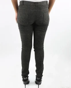 La Piscine Paris Pantalon slim taupé texturé Damir Doma*Femme Pantalons