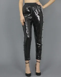 La Piscine Paris Pantalon survêtement à sequins Isabelle Blanche*Femme Pantalons