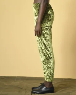 La Piscine Paris Pantalon survêtement en velours Roi Du Lac*Femme Pantalons