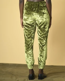 La Piscine Paris Pantalon survêtement en velours Roi Du Lac*Femme Pantalons