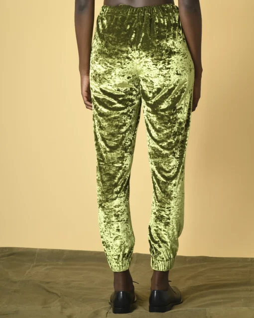 La Piscine Paris Pantalon survêtement en velours Roi Du Lac*Femme Pantalons