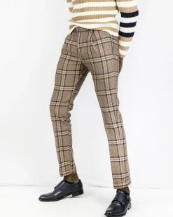 La Piscine Paris Pantalon tailleur en laine à carreaux Casheart*Homme Pantalons