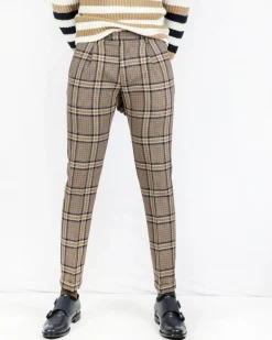 La Piscine Paris Pantalon tailleur en laine à carreaux Casheart*Homme Pantalons