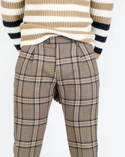 La Piscine Paris Pantalon tailleur en laine à carreaux Casheart*Homme Pantalons