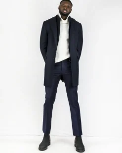 La Piscine Paris Pantalon tailleur en laine e rayé Ly Adams*Homme Pantalons