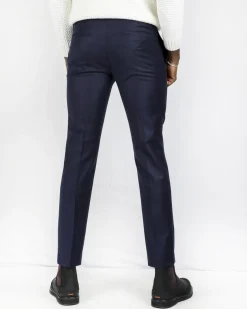 La Piscine Paris Pantalon tailleur en laine e rayé Ly Adams*Homme Pantalons