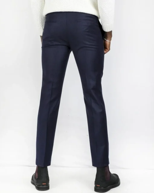 La Piscine Paris Pantalon tailleur en laine e rayé Ly Adams*Homme Pantalons