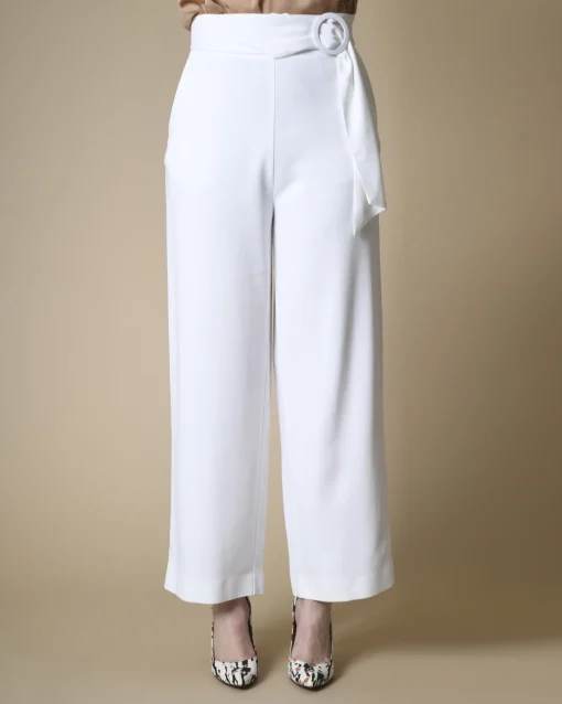 La Piscine Paris Pantalon tailleur large à ceinture Space Simona Corsellini*Femme Pantalons|Bas Femme