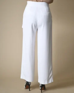 La Piscine Paris Pantalon tailleur large à ceinture Space Simona Corsellini*Femme Pantalons|Bas Femme