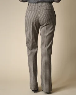 La Piscine Paris Pantalon évasé à carreaux P.A.R.O.S.H*Femme Pantalons|Bas Femme