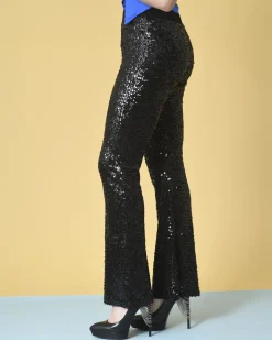 La Piscine Paris Pantalon évasé à sequins P.A.R.O.S.H*Femme Pantalons