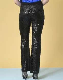 La Piscine Paris Pantalon évasé à sequins P.A.R.O.S.H*Femme Pantalons