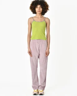 La Piscine Paris Pantalon velours lila Erevan*Femme Pantalons|Bas Femme