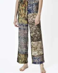 La Piscine Paris Pantalon velours motifs inspiration versailles 120% Lino*Femme Pantalons|Bas Femme