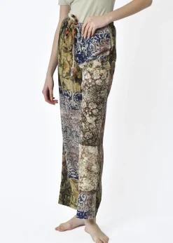 La Piscine Paris Pantalon velours motifs inspiration versailles 120% Lino*Femme Pantalons|Bas Femme