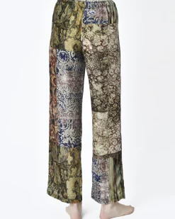 La Piscine Paris Pantalon velours motifs inspiration versailles 120% Lino*Femme Pantalons|Bas Femme