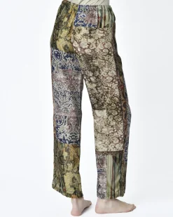 La Piscine Paris Pantalon velours motifs inspiration versailles 120% Lino*Femme Pantalons|Bas Femme