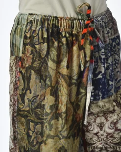 La Piscine Paris Pantalon velours motifs inspiration versailles 120% Lino*Femme Pantalons|Bas Femme