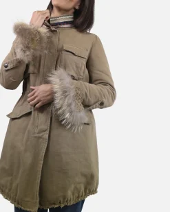 La Piscine Paris Parka brodée Bazar Deluxe*Femme Manteaux