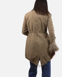 La Piscine Paris Parka brodée Bazar Deluxe*Femme Manteaux