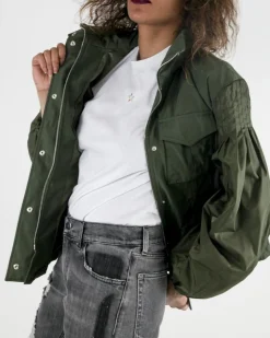 La Piscine Paris Parka à manches ballons Moncler*Femme Blousons & Vestes