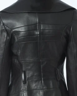 La Piscine Paris Perfecto court en cuir John Galliano*Femme Blousons & Vestes