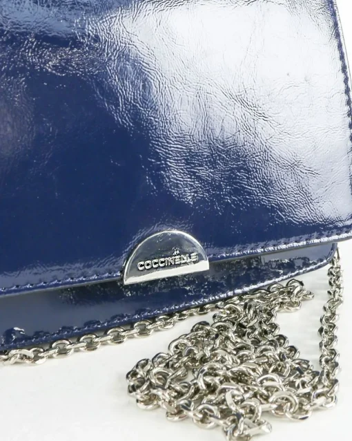 La Piscine Paris Pochette à bandoulière en cuir vernis Coccinelle*Femme Sacs