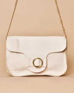 La Piscine Paris Pochette cuir texturé Falorni*Femme Sacs