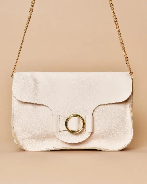 La Piscine Paris Pochette cuir texturé Falorni*Femme Sacs