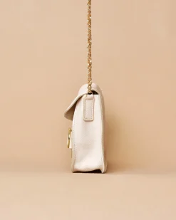 La Piscine Paris Pochette cuir texturé Falorni*Femme Sacs