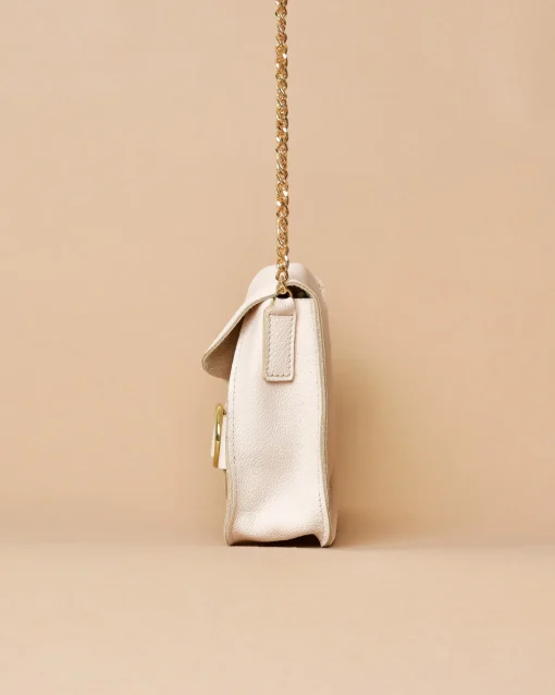 La Piscine Paris Pochette cuir texturé Falorni*Femme Sacs